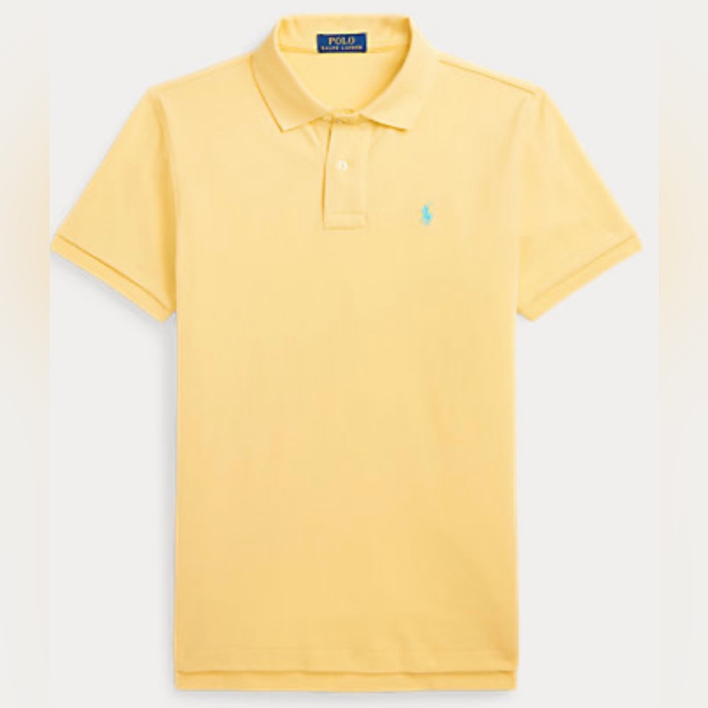 NWT Ralph Lauren Polo Iconic Mesh Polo Shirt Sz. 6
